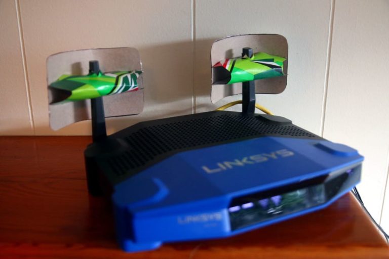 how to boost wifi signal with aluminum foil
