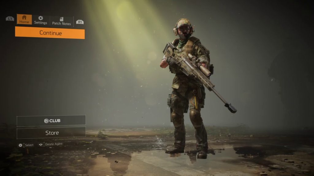 division 2 freezing ps4