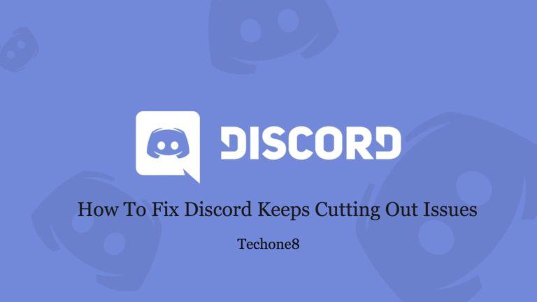 discord keeps cutting out