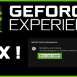 geforce experience error code 0x0001