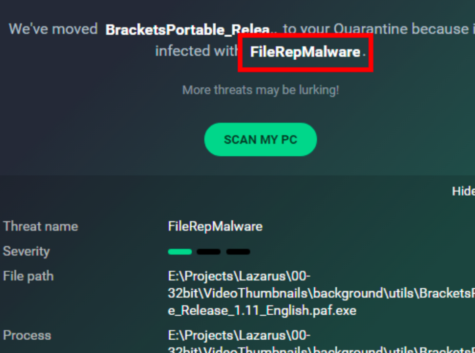 What is FileRepMalware
