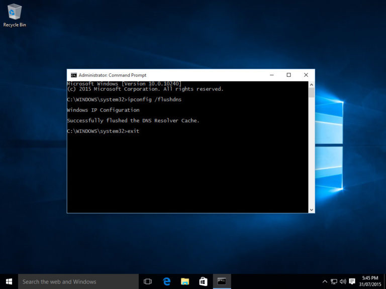command prompt windows 10