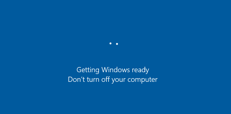 Getting Windows ready