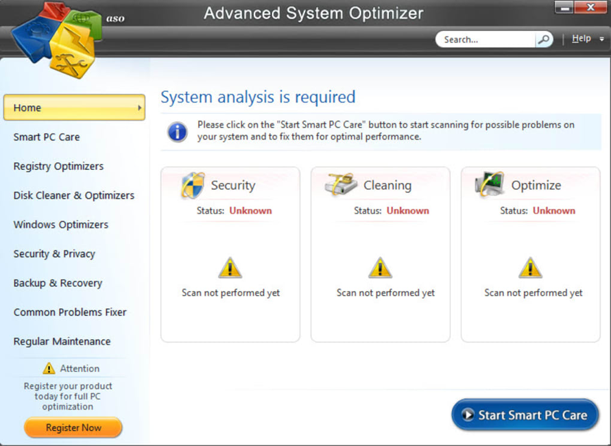 Install Advanced System Optimizer