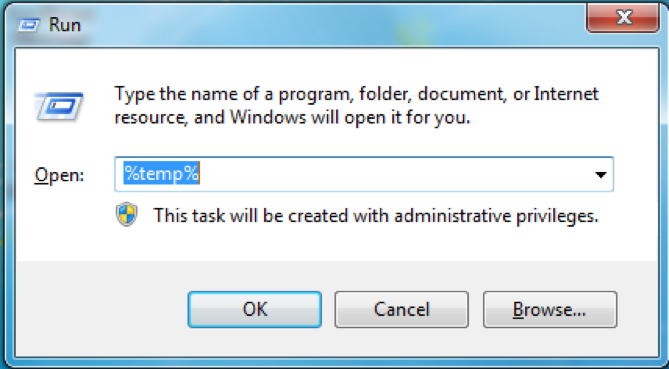 Remove temporary files