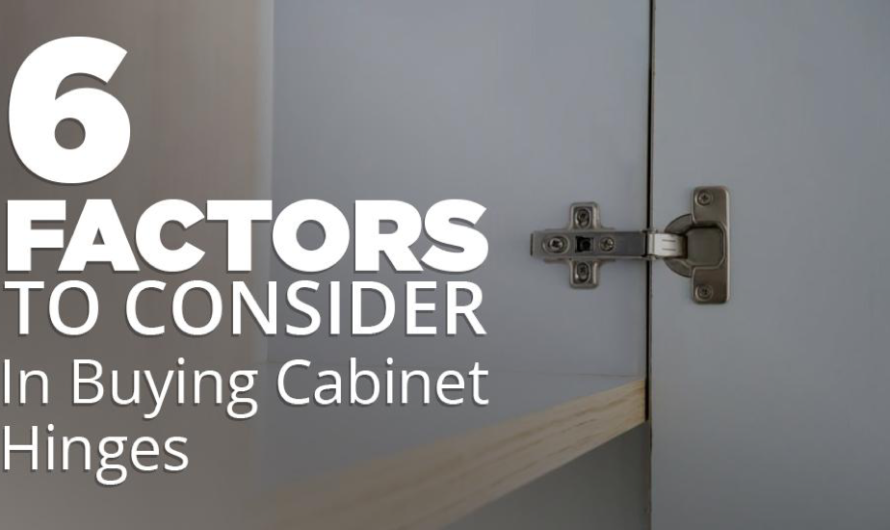 How To Install Concealed Cabinet Door Hinges in 6 Steps