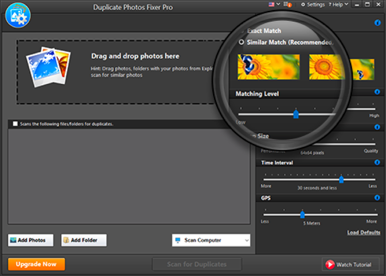 Use Duplicate Photos Fixer Pro