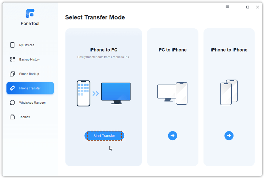 Selectively Transfer Data from iPhone 14 to iPhone 15