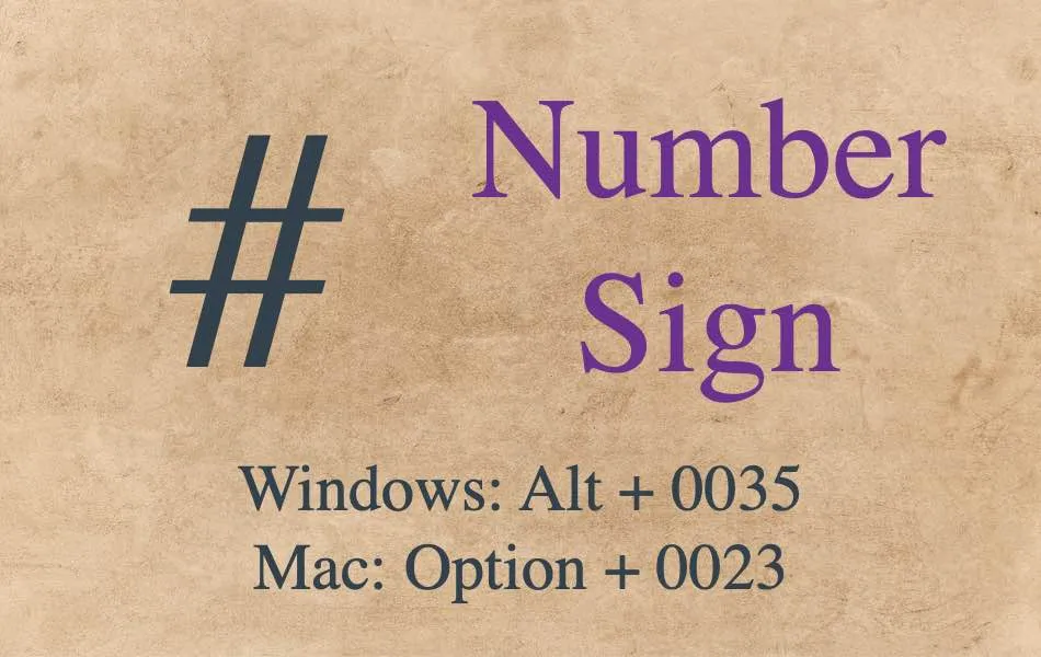 Number-Sign