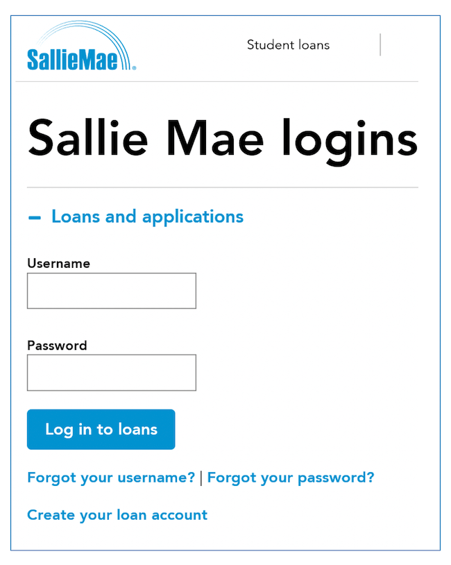 Sallie Mae Login