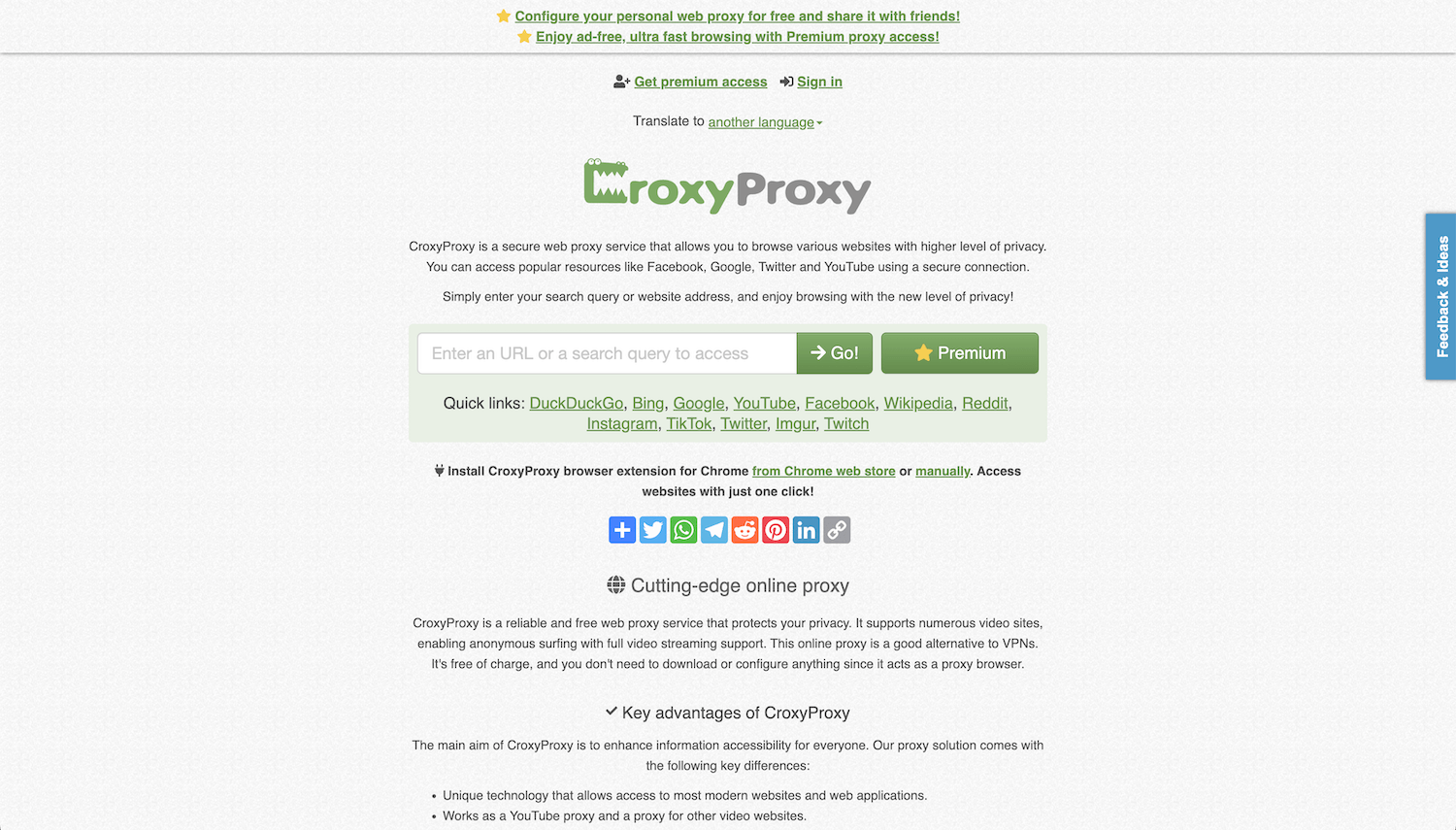 Benefits of Using CroxyProxy