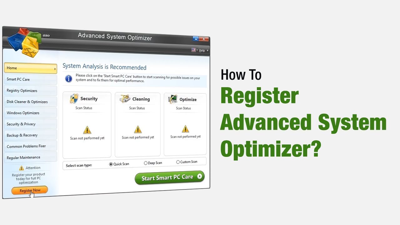 Install Advanced System Optimizer