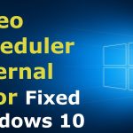 Video Scheduler Internal Error